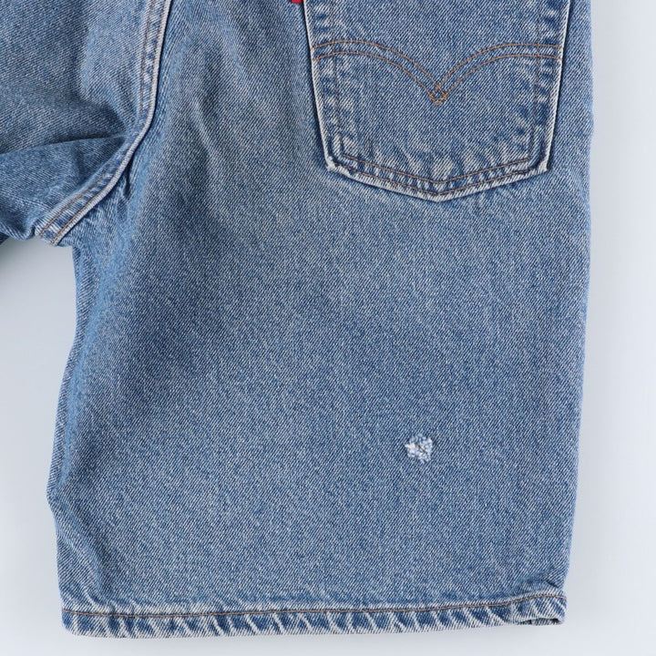 Levi's 550 Relaxed Fit Denim Shorts, Men's, W30 equivalent cotton blue type Vintage Second Hand