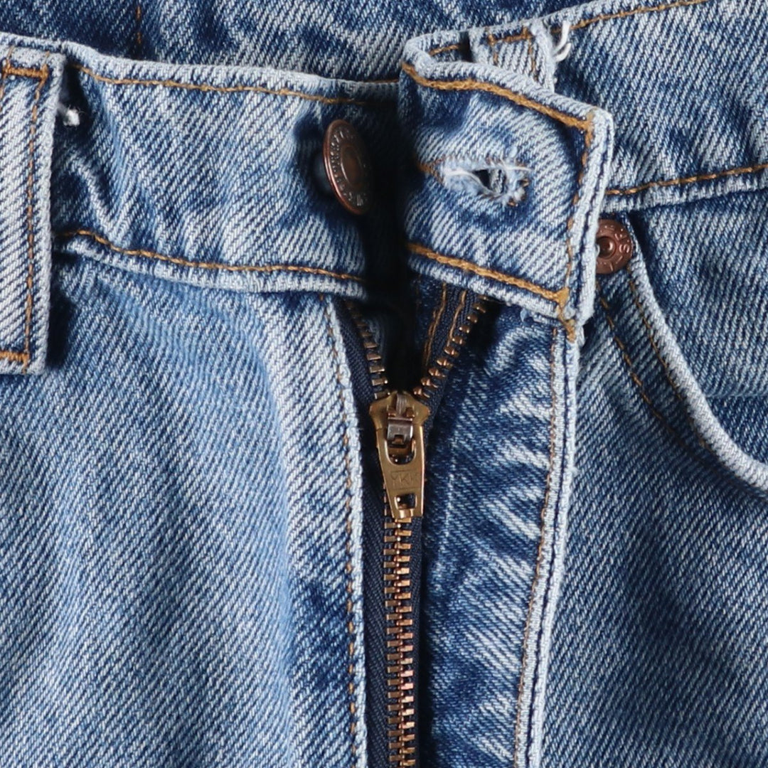 Levi's 550 Relaxed Fit Denim Shorts with Orange Tab, Men's Size 33 cotton blue type Vintage Second Hand