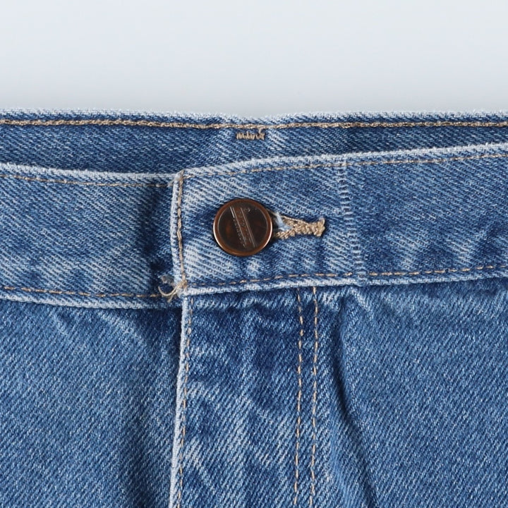 Dickies Relaxed Fit Denim Painter Shorts, Men's W37 (approx.) cotton blue type Vintage Second Hand