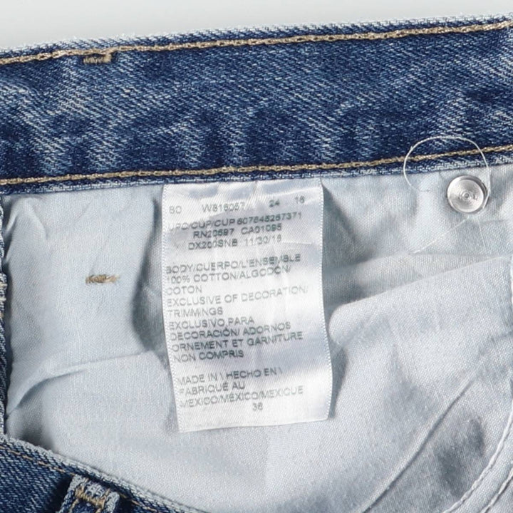 Dickies denim painter shorts, men's size W36 (approx.) cotton blue type Vintage Second Hand