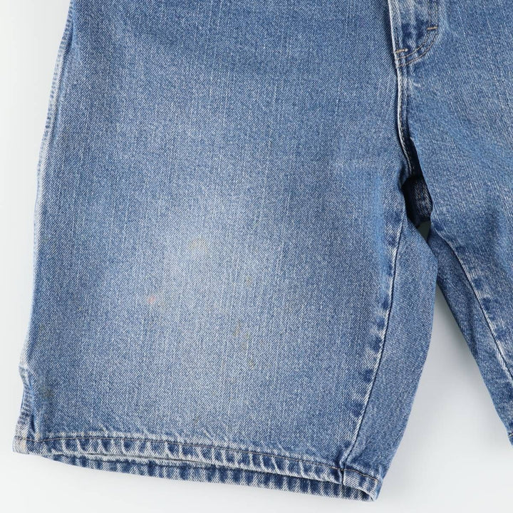 Dickies denim painter shorts, men's size W36 (approx.) cotton blue type Vintage Second Hand