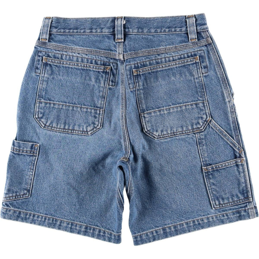 LLBean denim shorts, men's size W32 (approx.) cotton Blue type light blue Vintage Second Hand