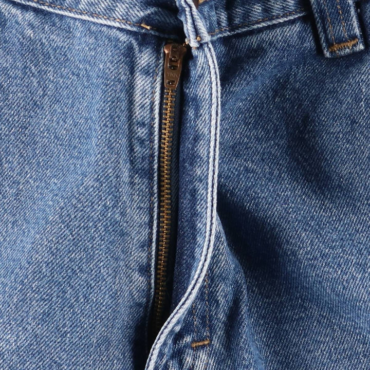 LLBean denim shorts, men's size W32 (approx.) cotton Blue type light blue Vintage Second Hand