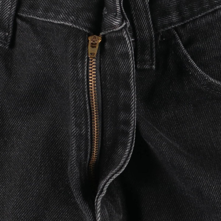 Wrangler Black Denim Shorts, Shorts, Men's, W34 cotton black type Vintage Second Hand