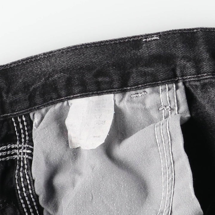 Wrangler denim painter shorts, men's size W30 (approx.) unclear black type Vintage Second Hand