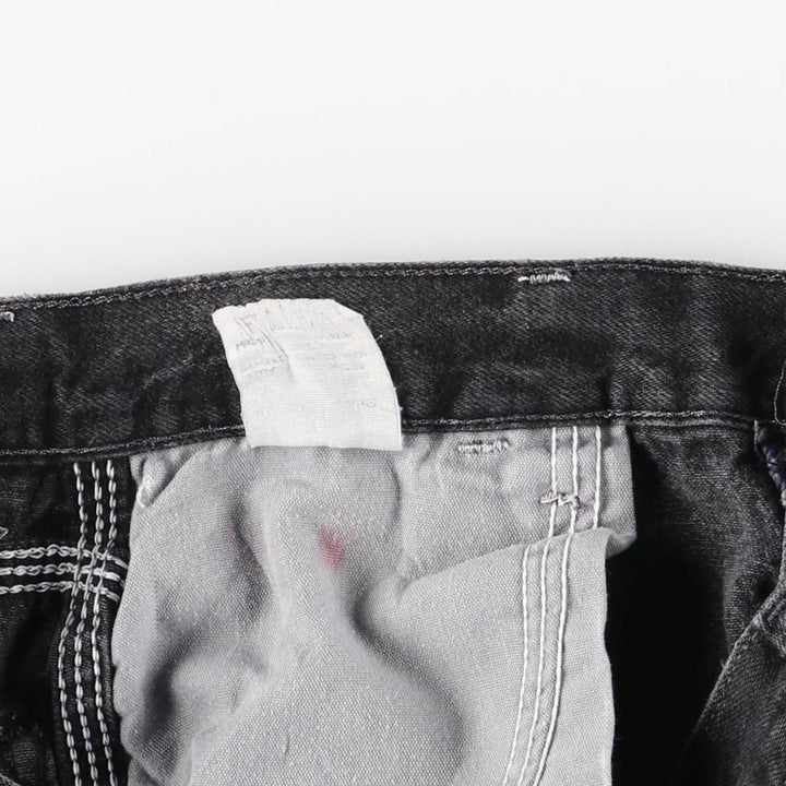 Wrangler denim painter shorts, men's size W30 (approx.) unclear black type Vintage Second Hand