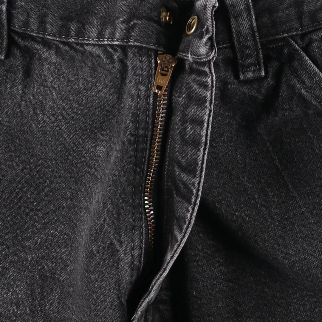 Wrangler denim painter shorts, men's size W30 (approx.) unclear black type Vintage Second Hand