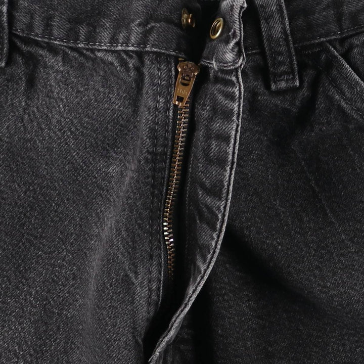 Wrangler denim painter shorts, men's size W30 (approx.) unclear black type Vintage Second Hand
