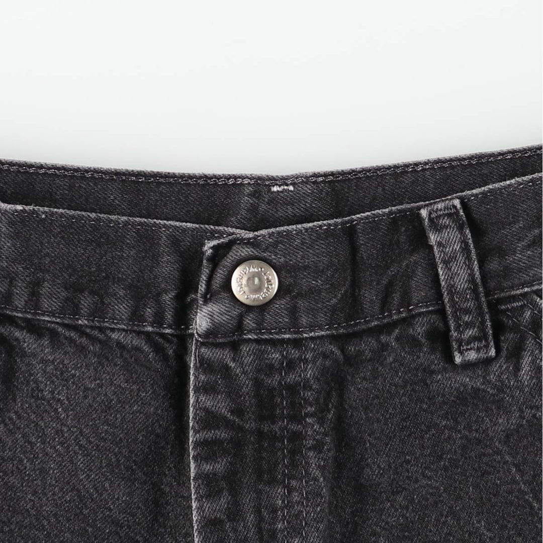 Wrangler denim painter shorts, men's size W30 (approx.) unclear black type Vintage Second Hand