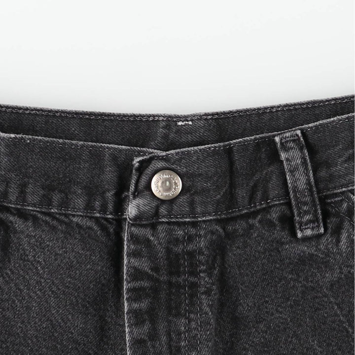 Wrangler denim painter shorts, men's size W30 (approx.) unclear black type Vintage Second Hand
