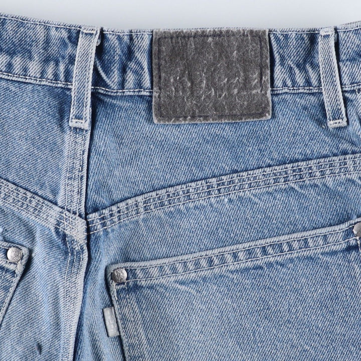90'S Levi's Silver Tab Jeans Denim Painter Shorts, Men's Size W29 (approx.), Vintage cotton Blue type light blue Vintage Second Hand
