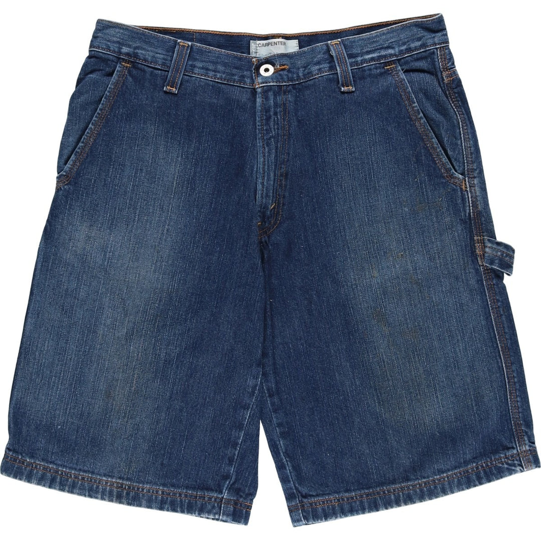 2000'S Levi's Silver Tab Carpenter Denim Painter Shorts, Men's Size W34 (approx.) cotton blue type Vintage Second Hand