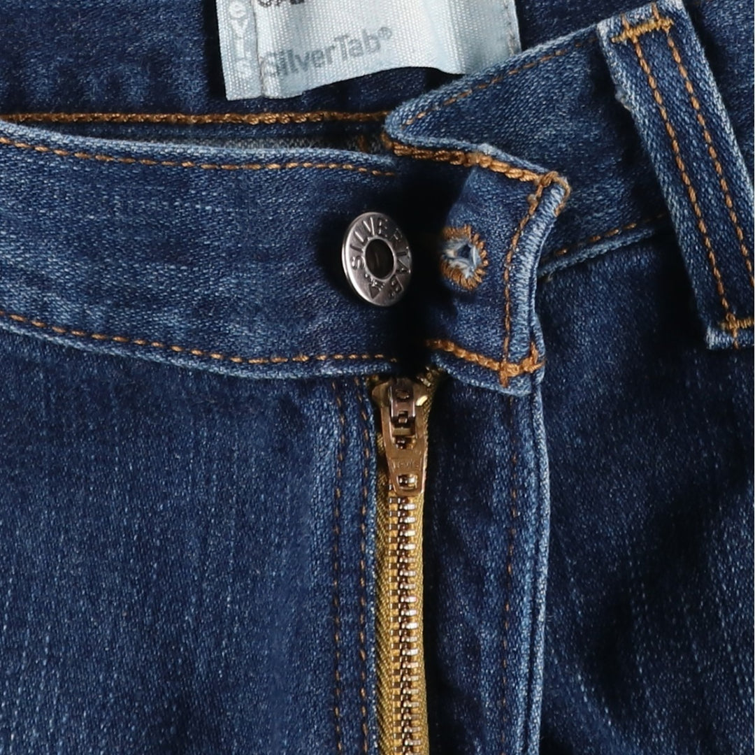 2000'S Levi's Silver Tab Carpenter Denim Painter Shorts, Men's Size W34 (approx.) cotton blue type Vintage Second Hand