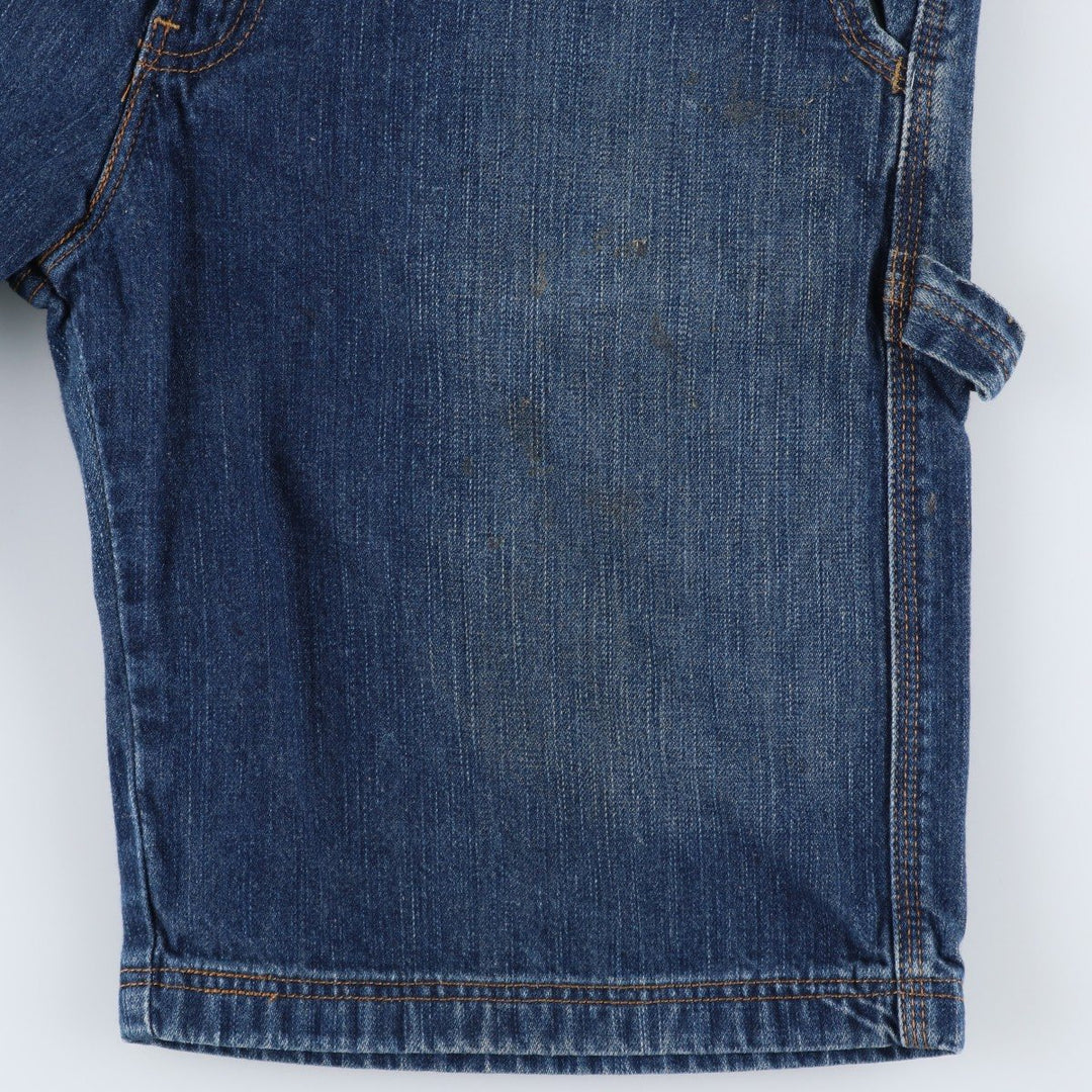 2000'S Levi's Silver Tab Carpenter Denim Painter Shorts, Men's Size W34 (approx.) cotton blue type Vintage Second Hand