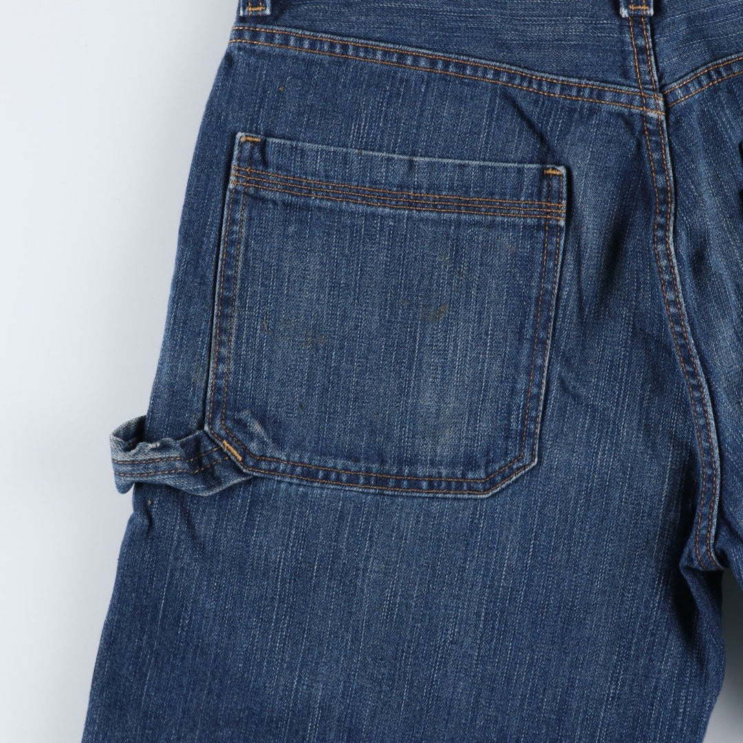 2000'S Levi's Silver Tab Carpenter Denim Painter Shorts, Men's Size W34 (approx.) cotton blue type Vintage Second Hand