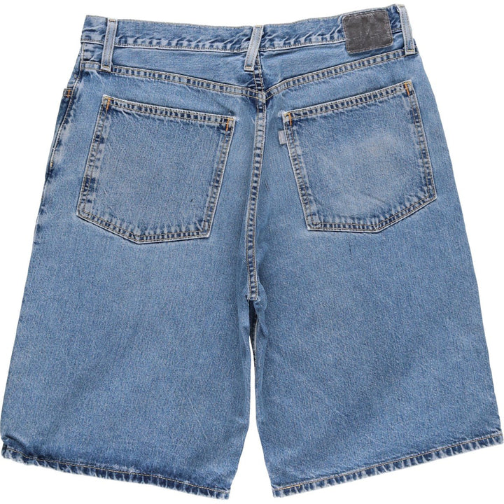 2000'S Levi's Silver Tab Low and Loose Denim Shorts (Men's W35 equivalent) cotton blue type Vintage Second Hand