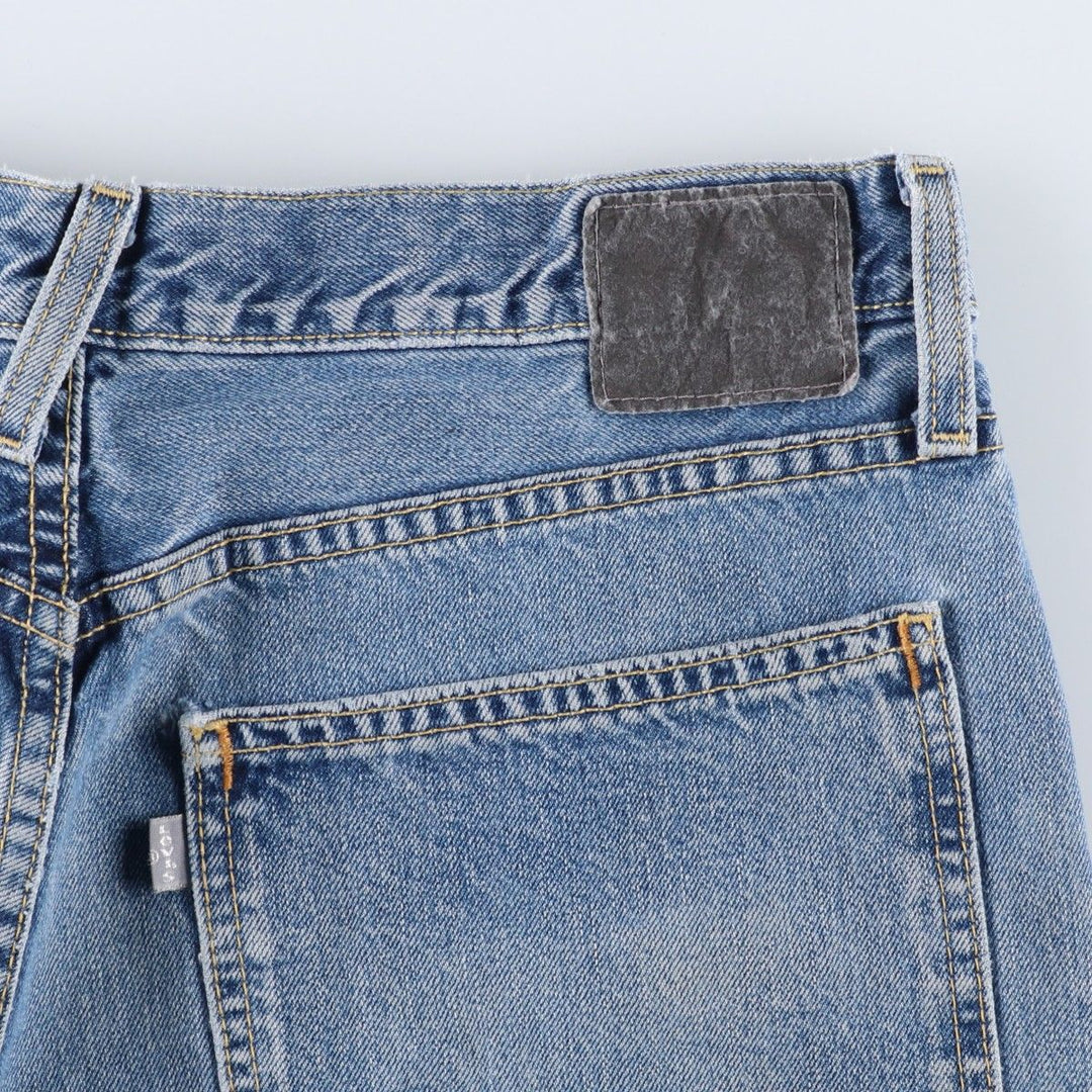 2000'S Levi's Silver Tab Low and Loose Denim Shorts (Men's W35 equivalent) cotton blue type Vintage Second Hand