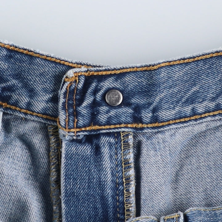 2000'S Levi's Silver Tab Low and Loose Denim Shorts (Men's W35 equivalent) cotton blue type Vintage Second Hand