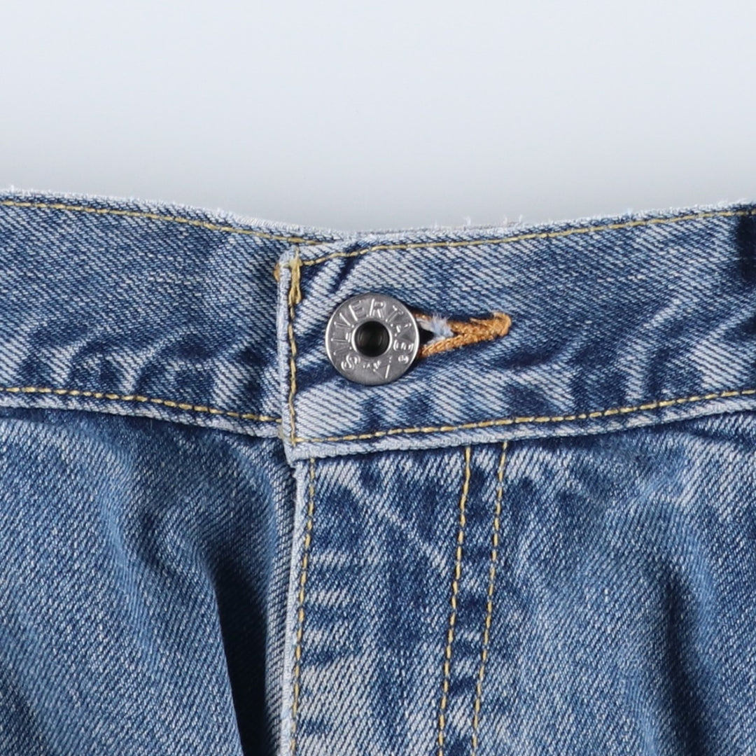 2000'S Levi's Silver Tab Low and Loose Denim Shorts (Men's W35 equivalent) cotton blue type Vintage Second Hand