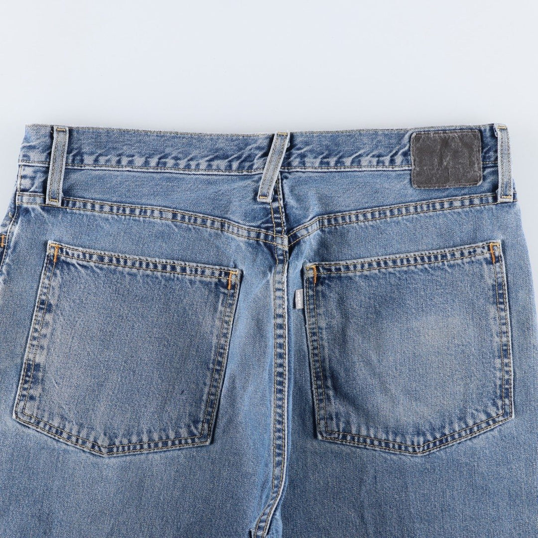 2000'S Levi's Silver Tab Low and Loose Denim Shorts (Men's W35 equivalent) cotton blue type Vintage Second Hand