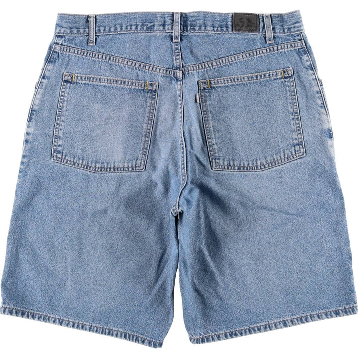 2000'S Levi's Silver Tab Loose Fit Denim Shorts (Men's W37 equivalent) cotton blue type Vintage Second Hand