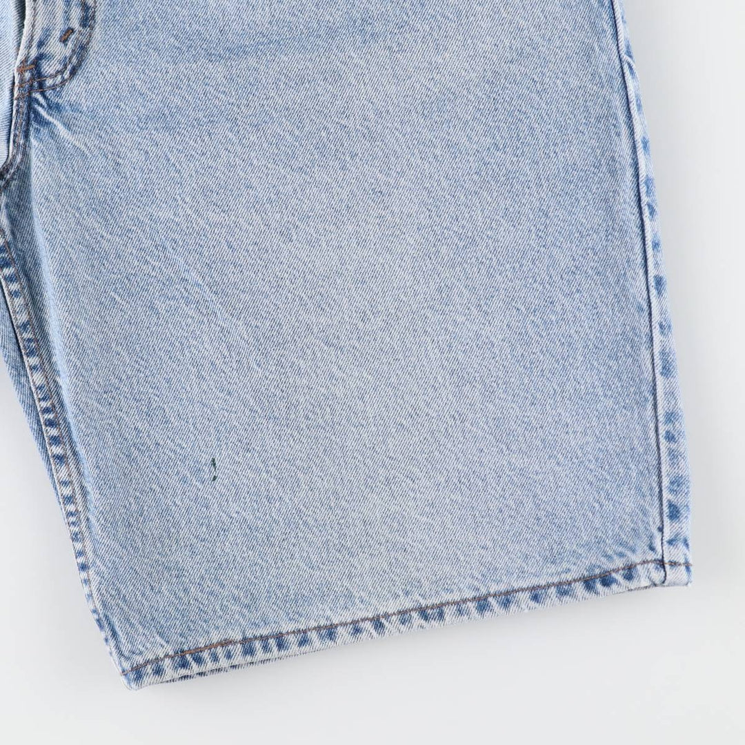 90'S Levi's Silver Tab Loose 33661-0791 Denim Shorts Half Pants Joys Made in USA Men's W37 equivalent cotton Blue type light blue Vintage Second Hand