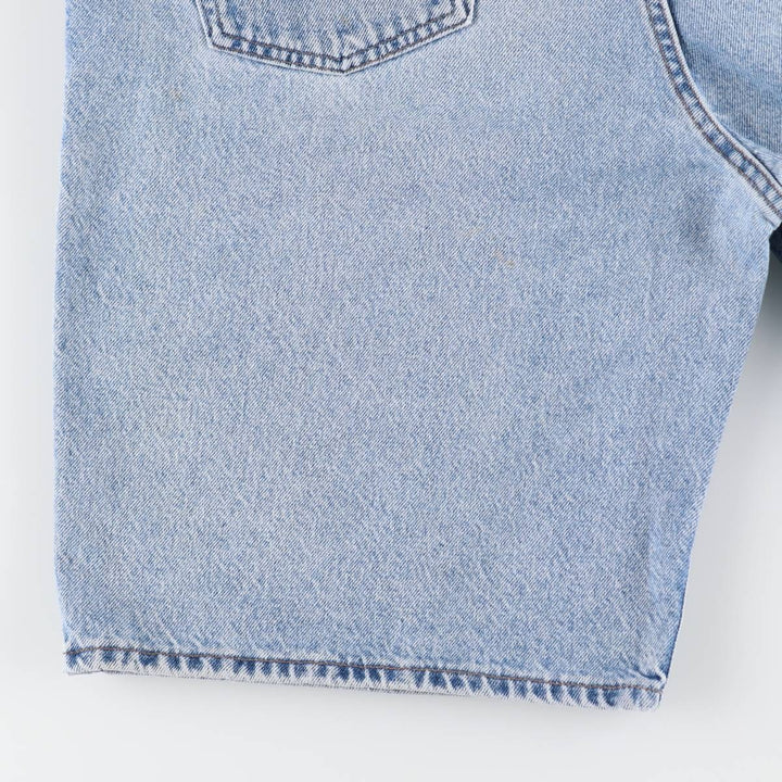 90'S Levi's Silver Tab Loose 33661-0791 Denim Shorts Half Pants Joys Made in USA Men's W37 equivalent cotton Blue type light blue Vintage Second Hand