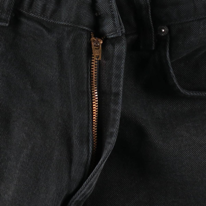 90s-00'S Calvin Klein Jeans Black Denim Shorts, Men's Size W32 (approx.), Vintage cotton black type Vintage Second Hand