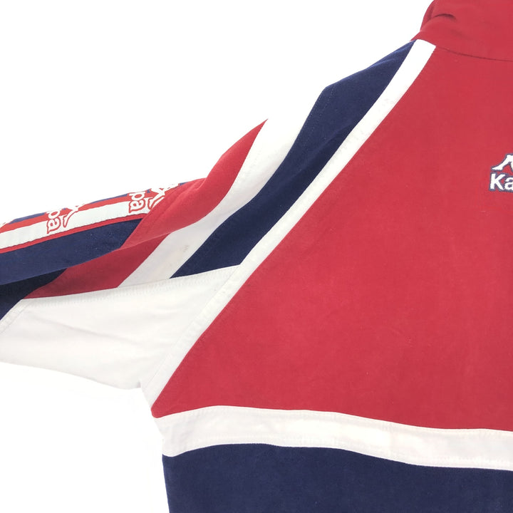 90'S Kappa ATHLETIC CLUB BILBAO Velour Jersey Track Jacket Made in Italy Men's L size /eaa478205