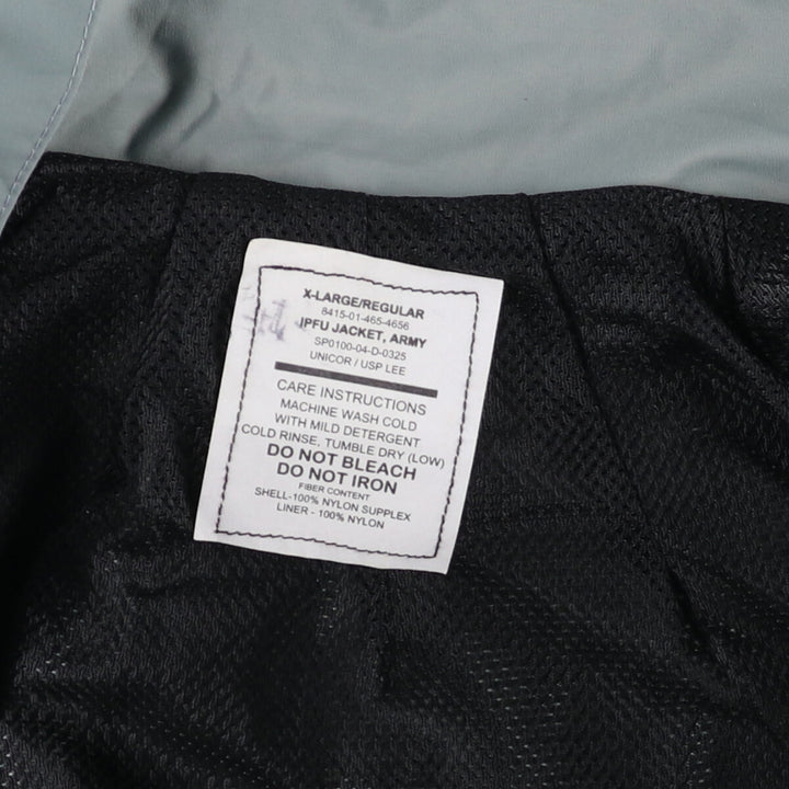 00'S USARMY IPFU Training Jacket Nylon Jacket Made in USA X-LARGE/REGULAR Men's XL equivalent /eaa478244