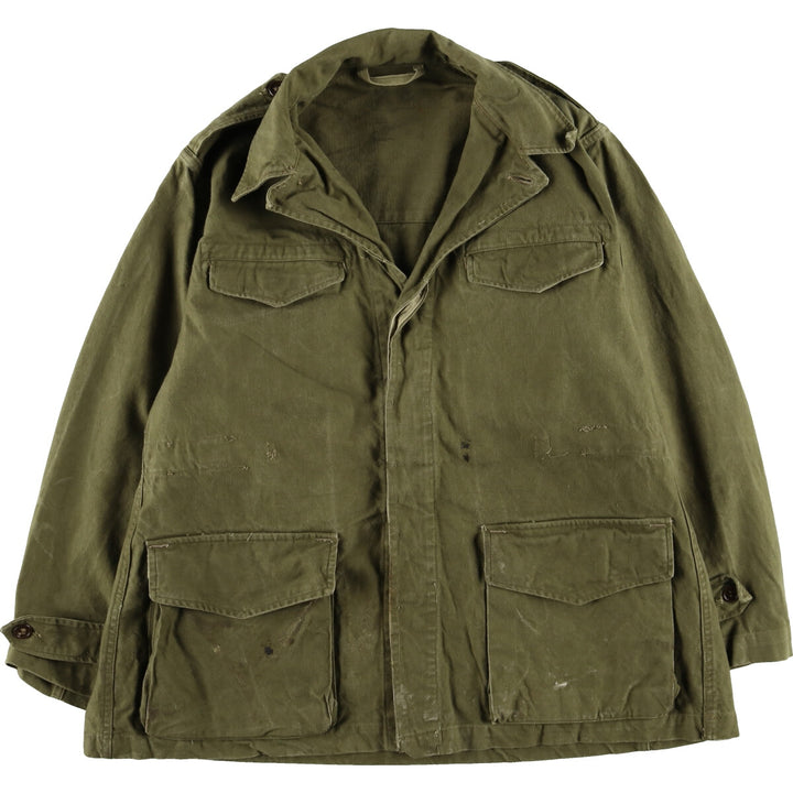 1940s-1950'S French Army M-47 Early Military Field Jacket Men's L Size Vintage / eaa478290