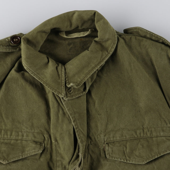 1940s-1950'S French Army M-47 Early Military Field Jacket Men's L Size Vintage / eaa478290