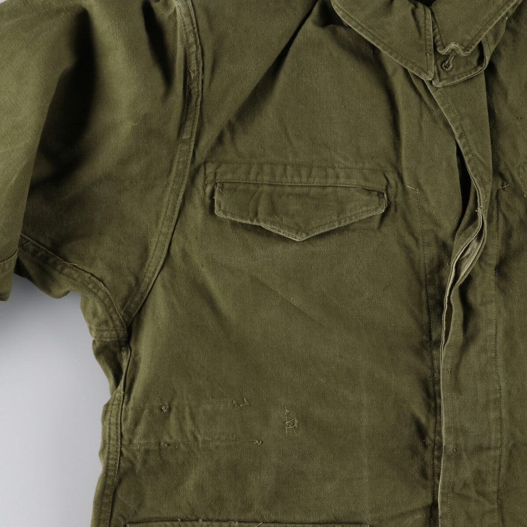 1940s-1950'S French Army M-47 Early Military Field Jacket Men's L Size Vintage / eaa478290