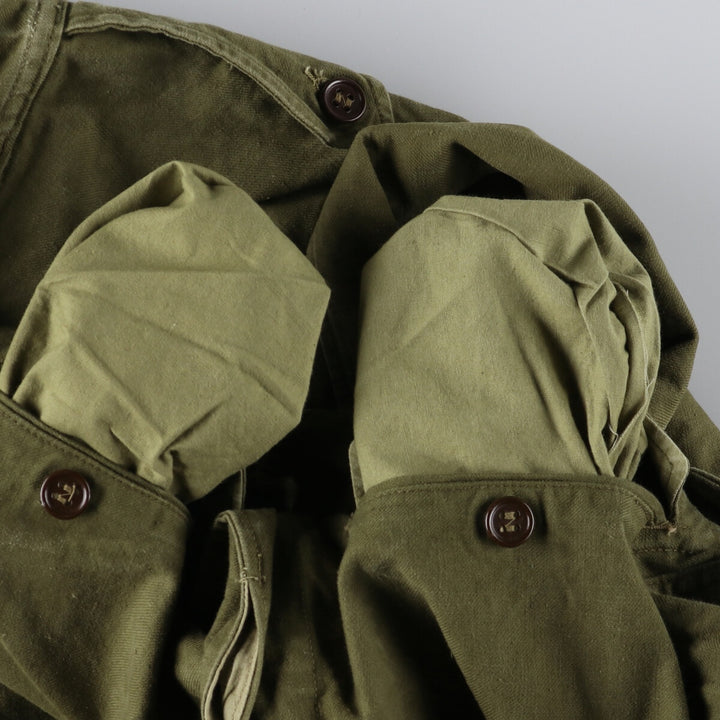 1940s-1950'S French Army M-47 Early Military Field Jacket Men's L Size Vintage / eaa478290