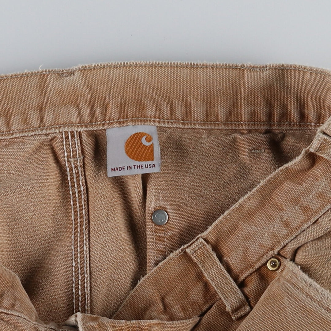 ~90'S Carhartt Double Knee Duck Painter Pants Made in USA Men's W34 Vintage / eaa478310