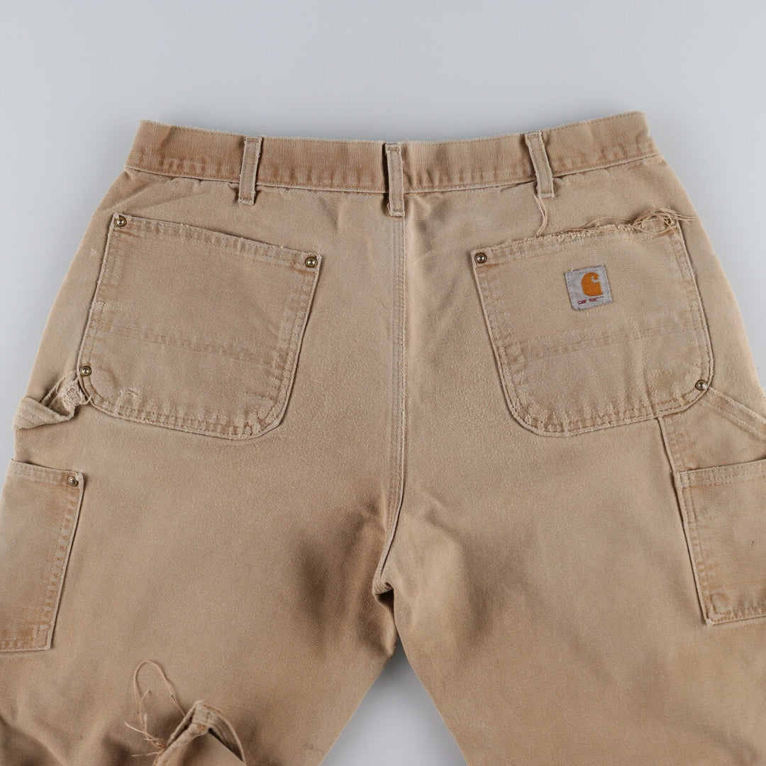 ~90'S Carhartt Double Knee Duck Painter Pants Made in USA Men's W34 Vintage / eaa478310