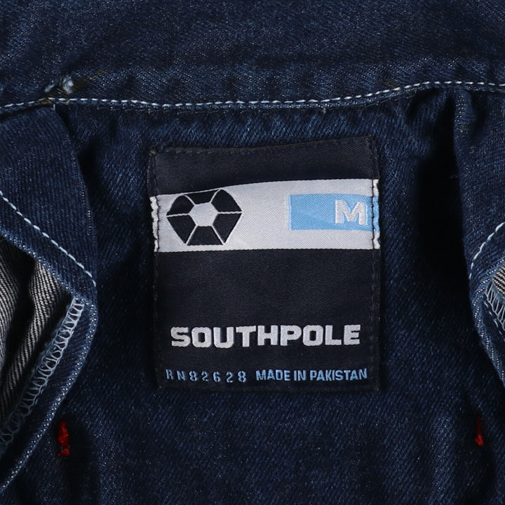 90'S SOUTHPOLE denim jacket, denim jacket, men's size M, vintage /eaa478346