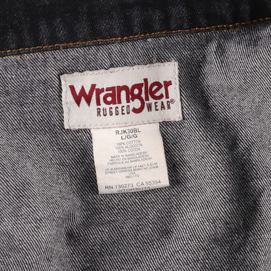 Wrangler RUGGED WEAR Denim Jacket, G-Jean, Men's L size / eaa478363