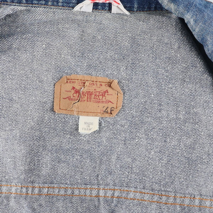 ~90'S Levi's Euro Model Denim Jacket, Jean Jacket, Made in France, Men's XL equivalent, Vintage /eaa478374