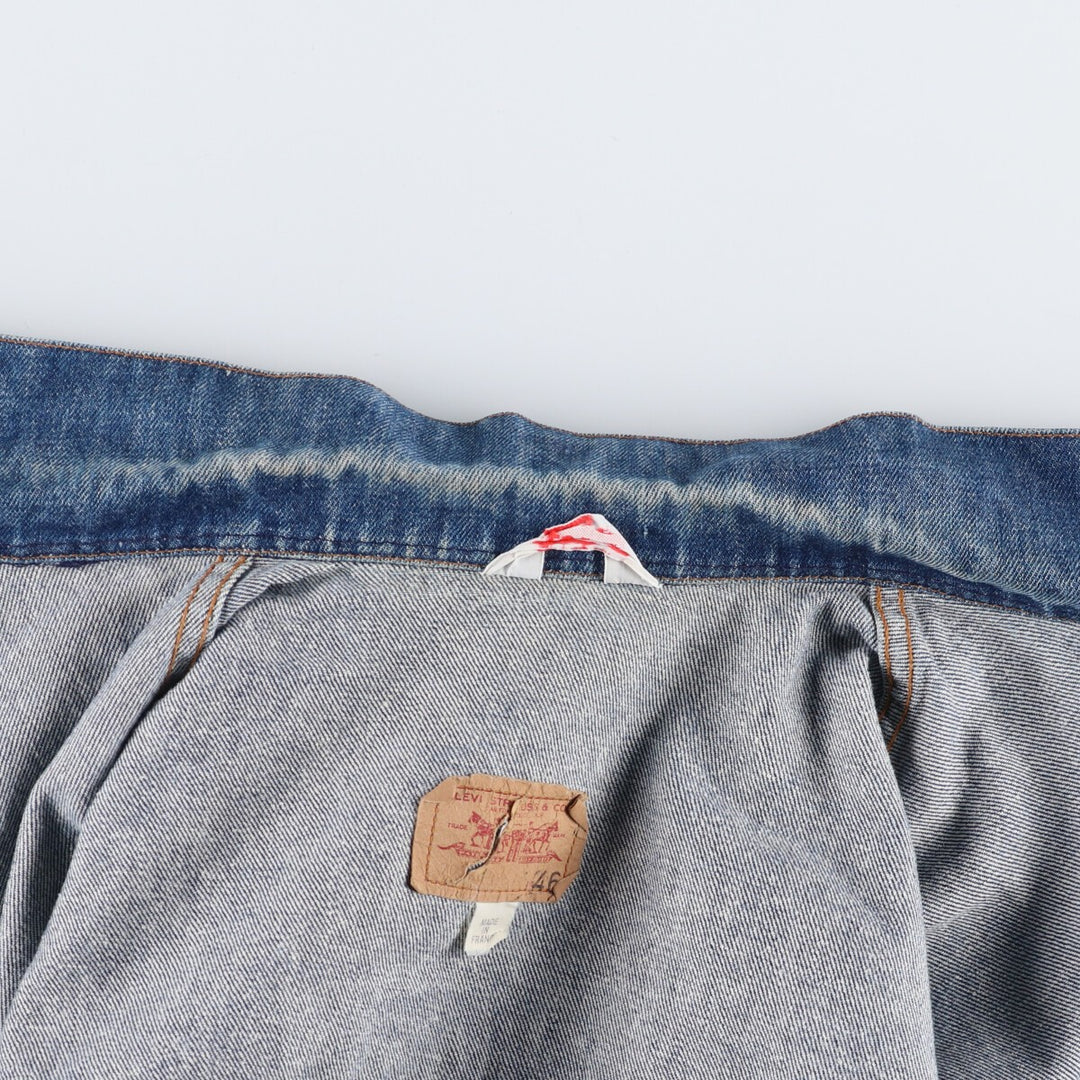 ~90'S Levi's Euro Model Denim Jacket, Jean Jacket, Made in France, Men's XL equivalent, Vintage /eaa478374