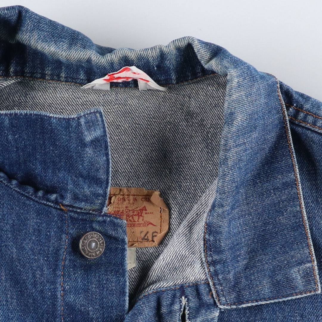 ~90'S Levi's Euro Model Denim Jacket, Jean Jacket, Made in France, Men's XL equivalent, Vintage /eaa478374