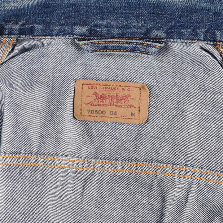 Levi's 70500 04 Euro Model Denim Jacket, Made in Italy, Men's M size /eaa478376