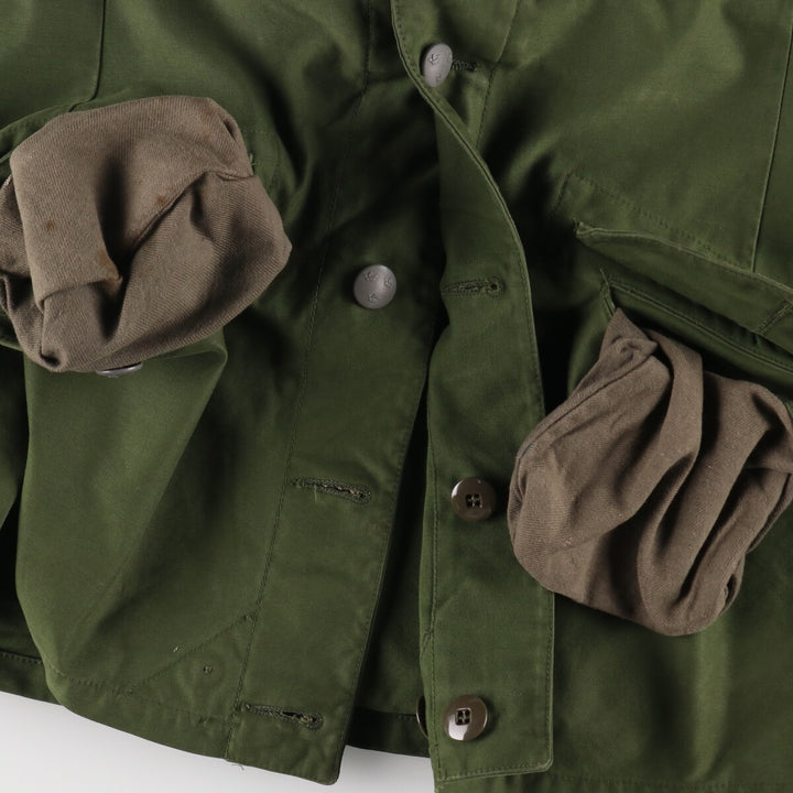 70'S Swedish military genuine M-59 military field coat C52 men's size L vintage / eaa478486