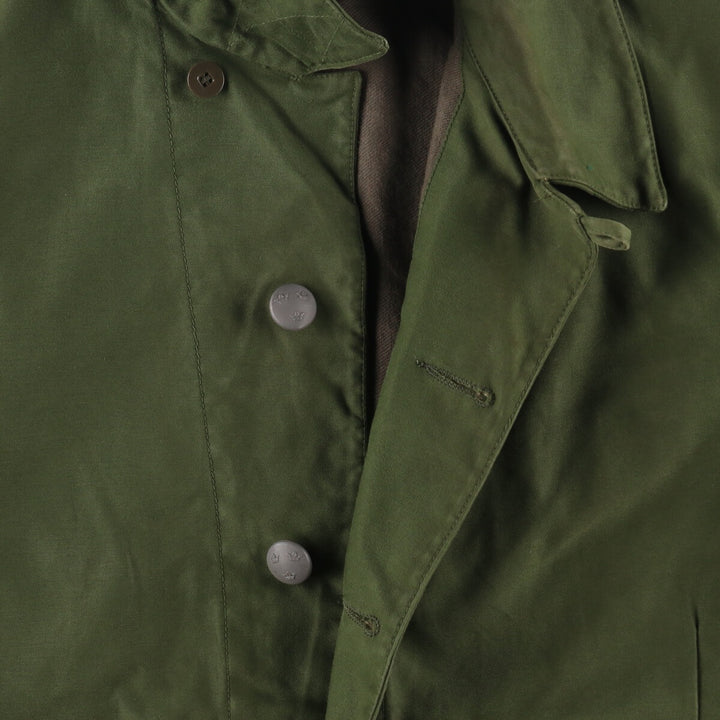 70'S Swedish military genuine M-59 military field coat C52 men's size L vintage / eaa478486