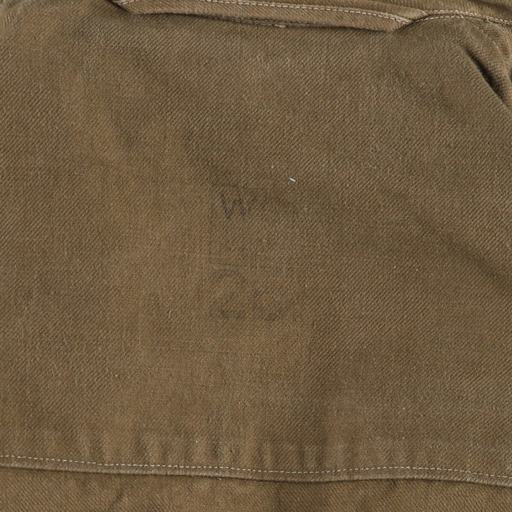 Authentic French military item from the 1950s, M-47 early model late model military field jacket, men's size L, vintage / eaa478492