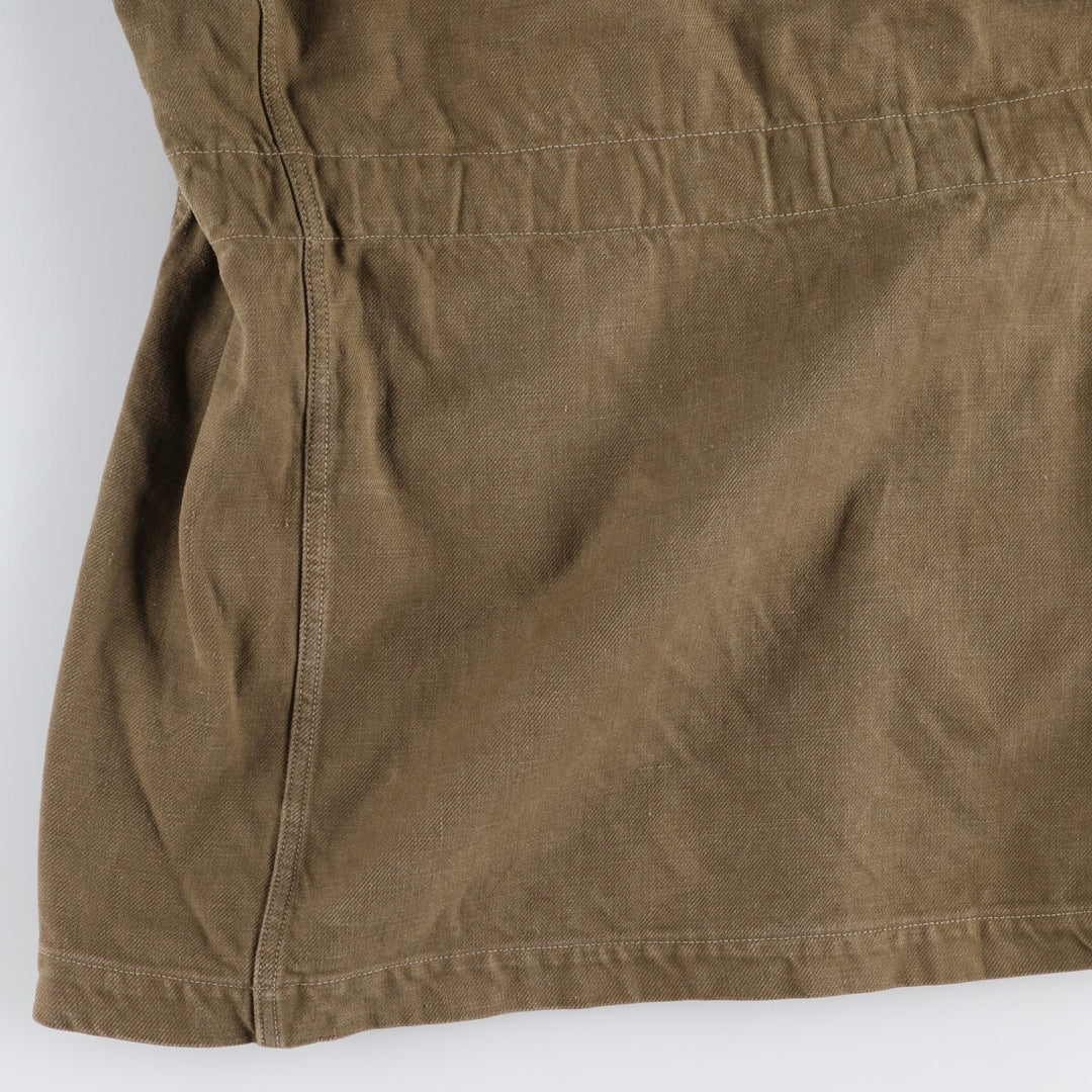 Authentic French military item from the 1950s, M-47 early model late model military field jacket, men's size L, vintage / eaa478492