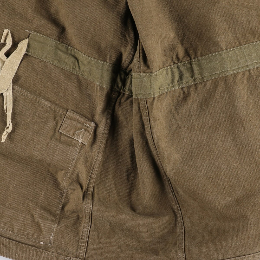 Authentic French military item from the 1950s, M-47 early model late model military field jacket, men's size L, vintage / eaa478492