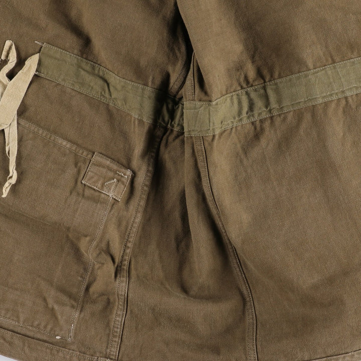 Authentic French military item from the 1950s, M-47 early model late model military field jacket, men's size L, vintage / eaa478492