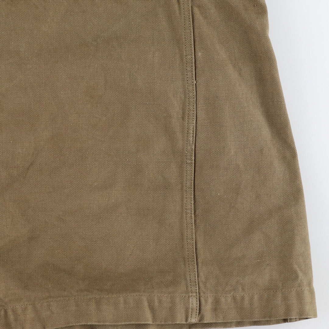 Authentic French military field jacket, size 49, men's XL equivalent, vintage / eaa478494