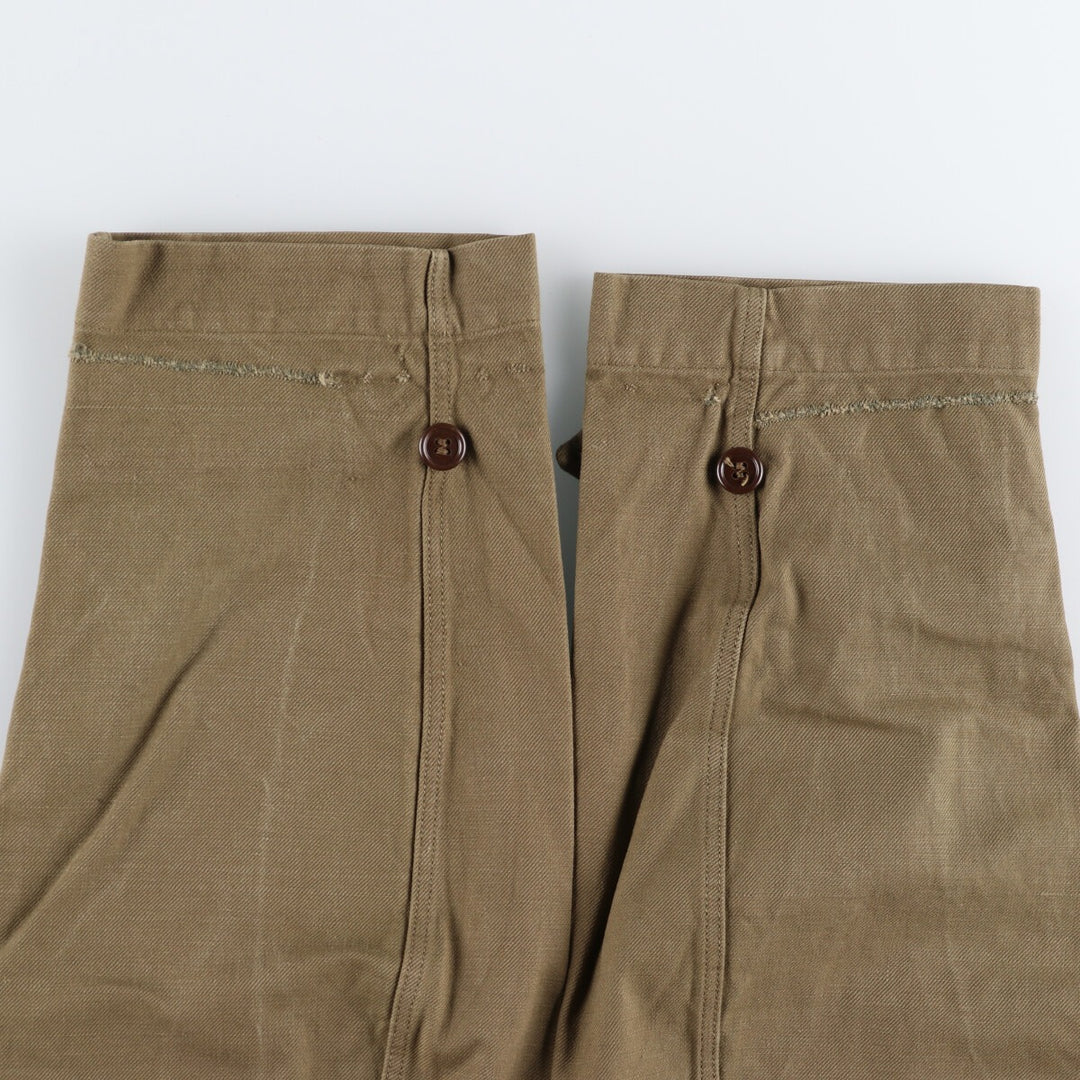 Authentic French military field jacket, size 49, men's XL equivalent, vintage / eaa478494